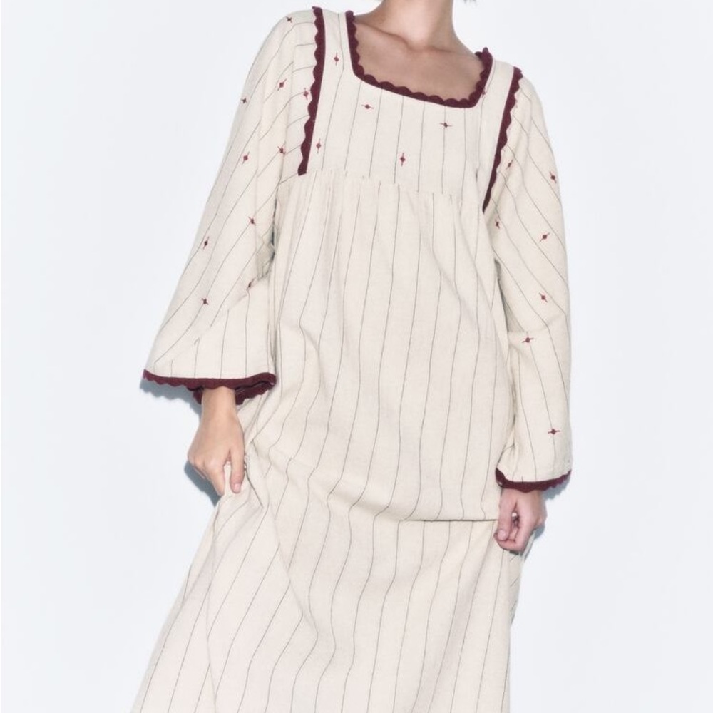 Zara Striped Knit Dress